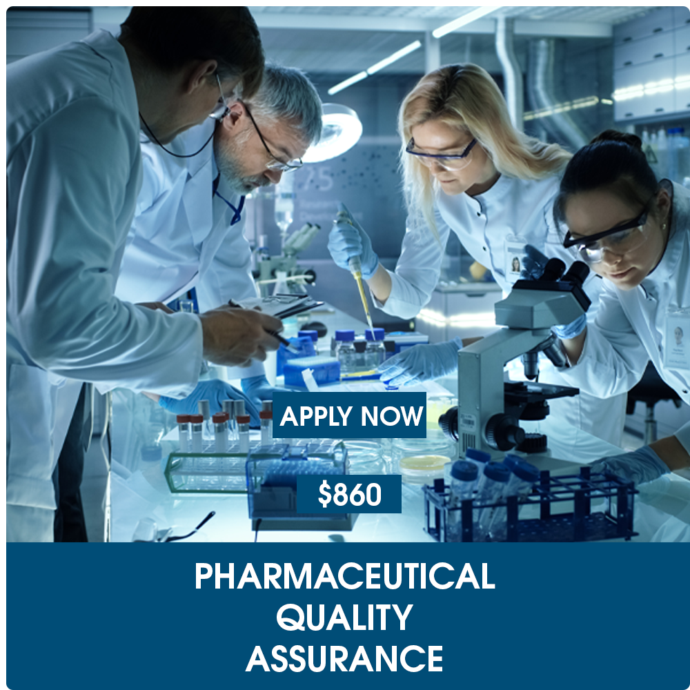 Pharmaceutical Quality Assurance Certificate inar Nacpt