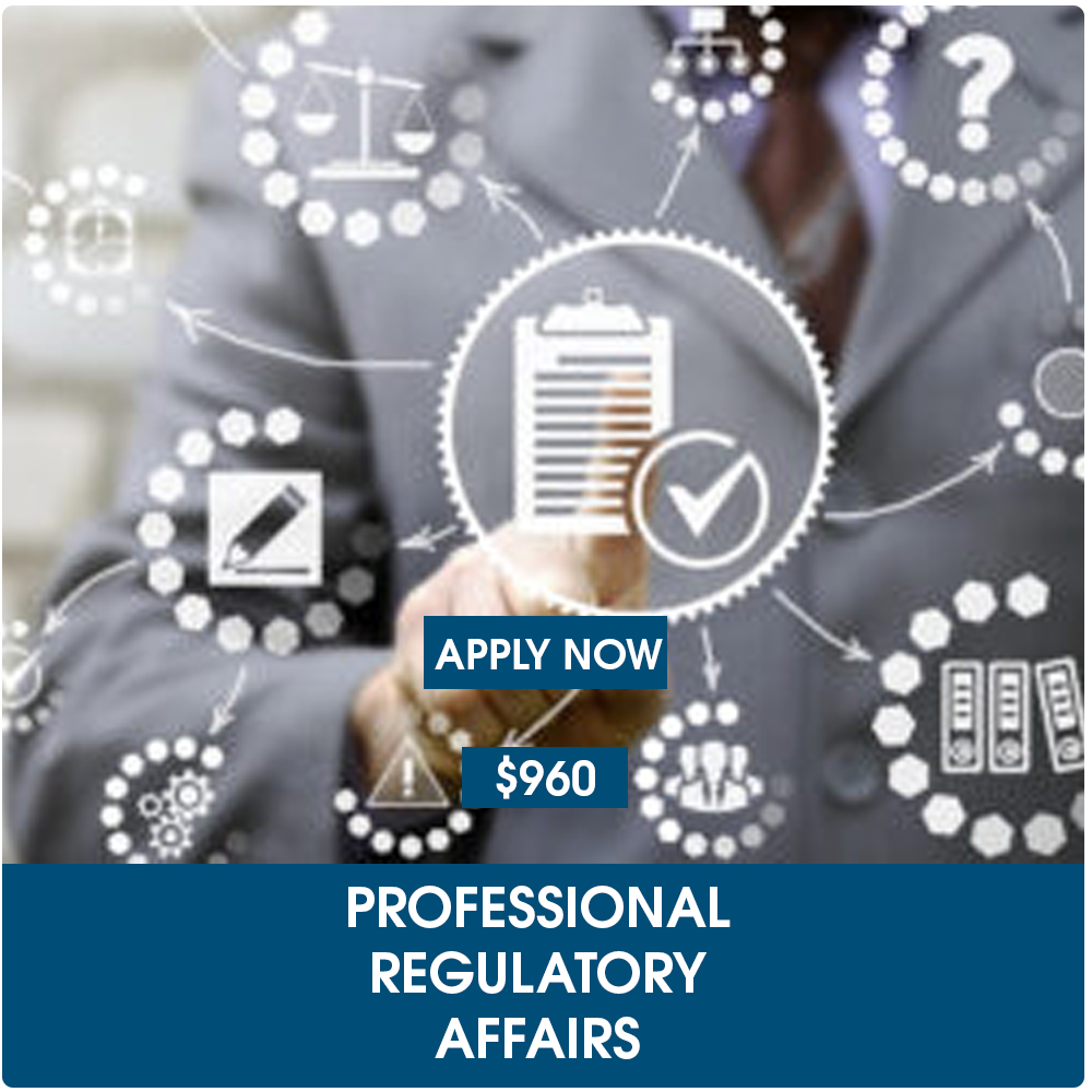 Professional Regulatory Affairs Certificate Webinar Nacpt